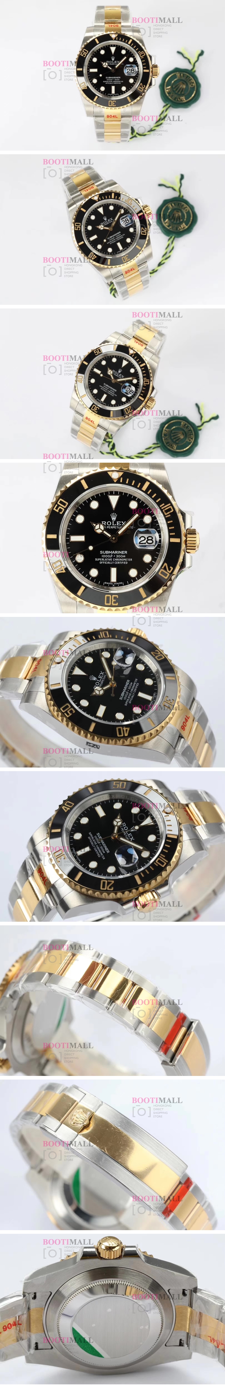 Rolex 롤렉스 Submariner Date Black 40mm Ref. 16610 서브마리너 데이트 스틸 알루미늄베젤 40mm 1