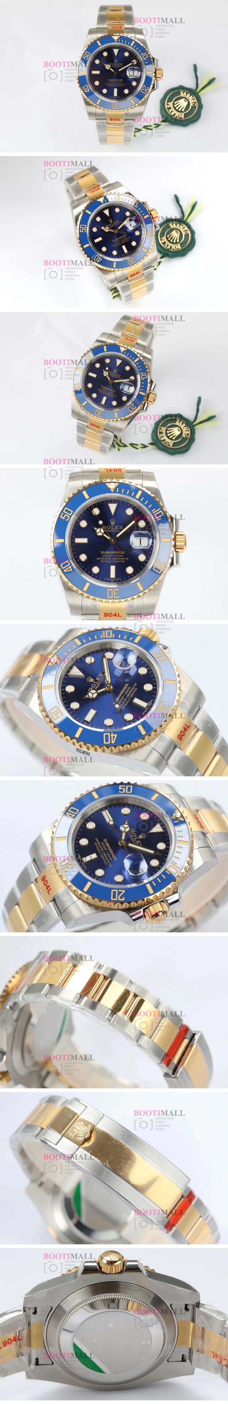 Rolex 롤렉스 Submariner Date Black 40mm Ref. 16610 서브마리너 데이트 스틸 알루미늄베젤 40mm 1