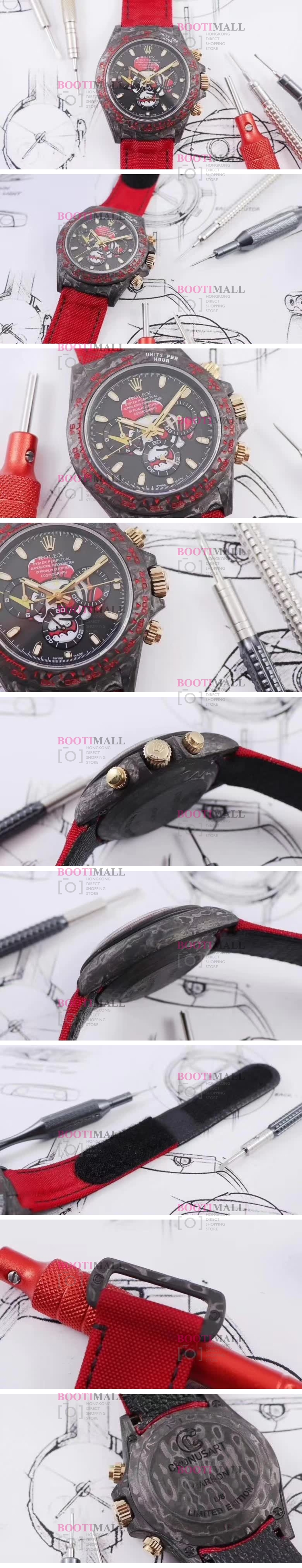 Rolex Oyster Perpetual Daytona Cosmograph DIW Forged Carbon Custom 로렉스 데이토나 포지드카본 커스텀 1