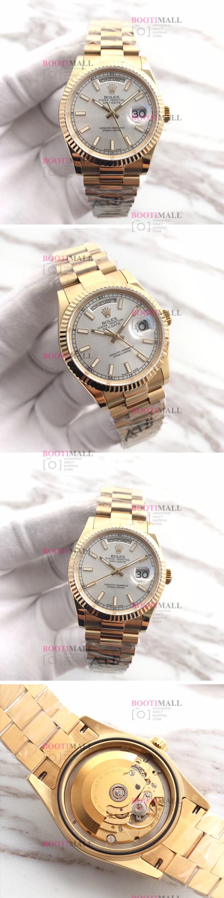 Rolex DAY-DATE II Ref 116264 롤렉스 오이스터 퍼페츄얼 데이데이트 116264 18k 36mm,40mm 1