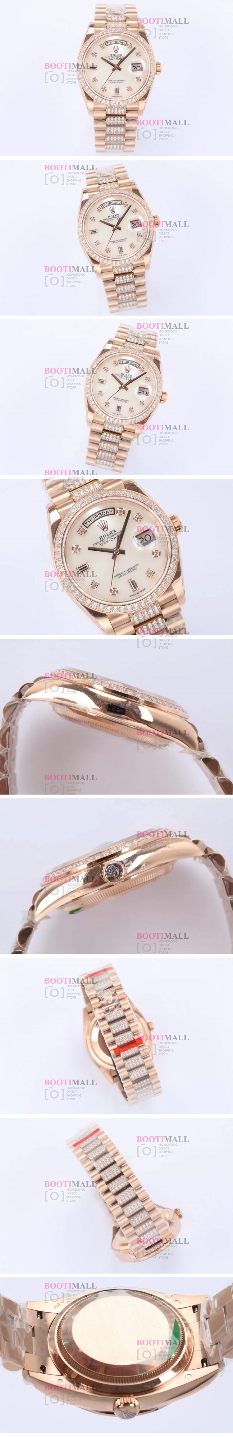 Rolex 로렉스 Oyster Perpetual DAY DATE Gold DIA 228235 오이스터 퍼페츄얼 데이데이트 골드 다이아 1