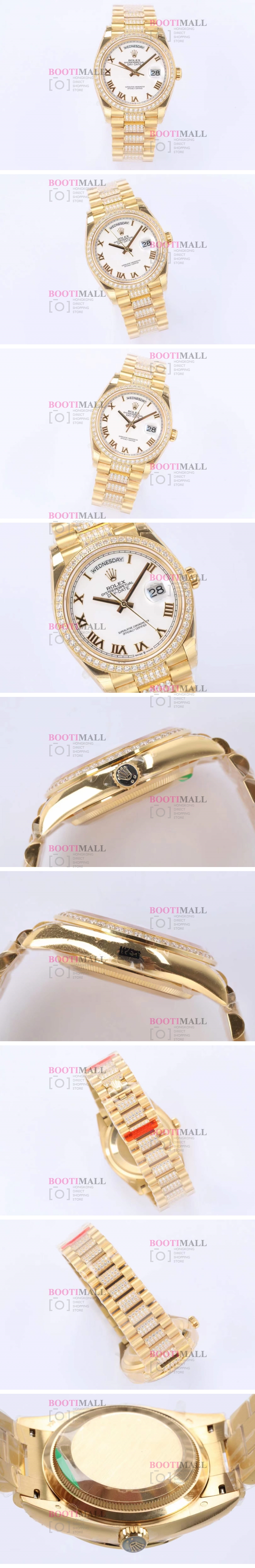Rolex 로렉스 Oyster Perpetual DAY DATE Gold DIA 228235 오이스터 퍼페츄얼 데이데이트 골드 다이아 1