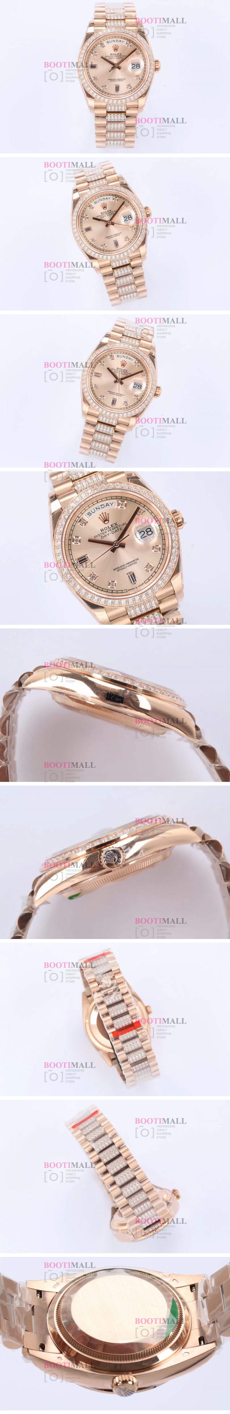 Rolex 로렉스 Oyster Perpetual DAY DATE Gold DIA 228235 오이스터 퍼페츄얼 데이데이트 골드 다이아 1