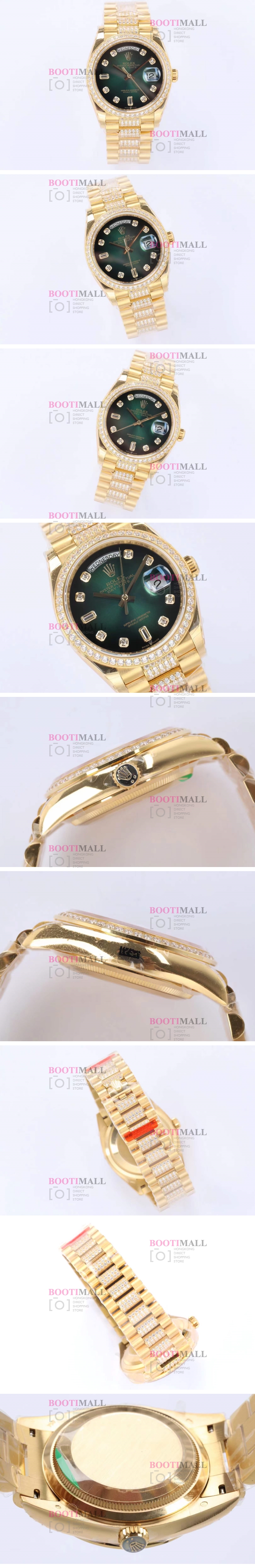 Rolex 로렉스 Oyster Perpetual DAY DATE Gold DIA 228235 오이스터 퍼페츄얼 데이데이트 골드 다이아 1