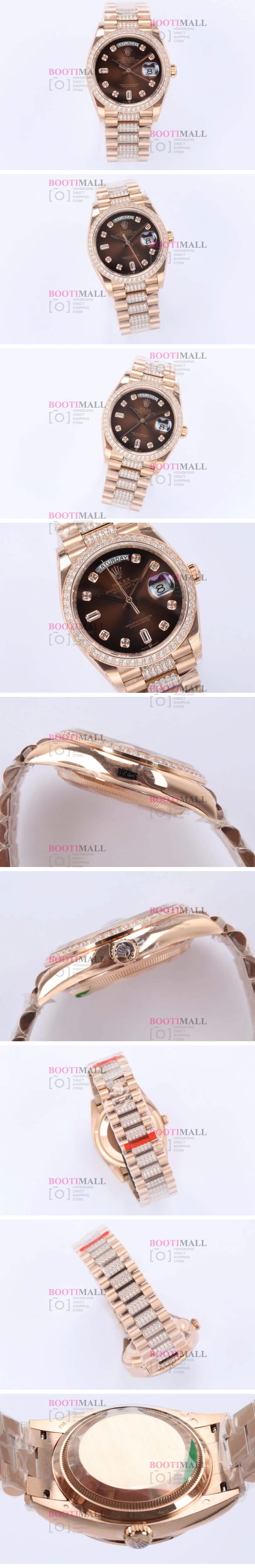 Rolex 로렉스 Oyster Perpetual DAY DATE Gold DIA 228235 오이스터 퍼페츄얼 데이데이트 골드 다이아 1