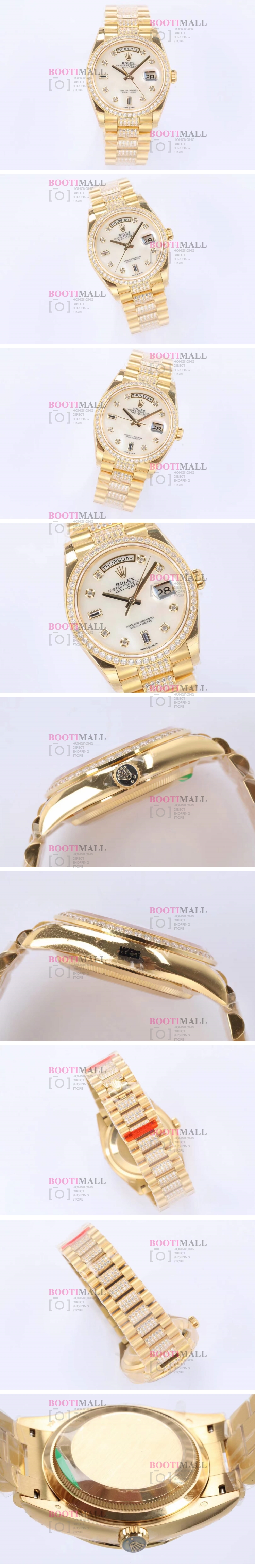 Rolex 로렉스 Oyster Perpetual DAY DATE Gold DIA 228235 오이스터 퍼페츄얼 데이데이트 골드 다이아 1