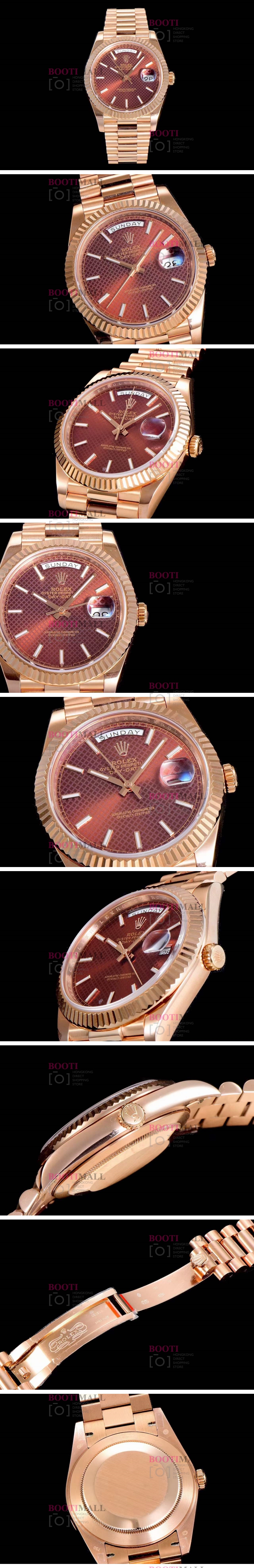 Rolex 로렉스 Oyster Perpetual DAY DATE 228235 오이스터 퍼페츄얼 데이데이트 로즈골드 1