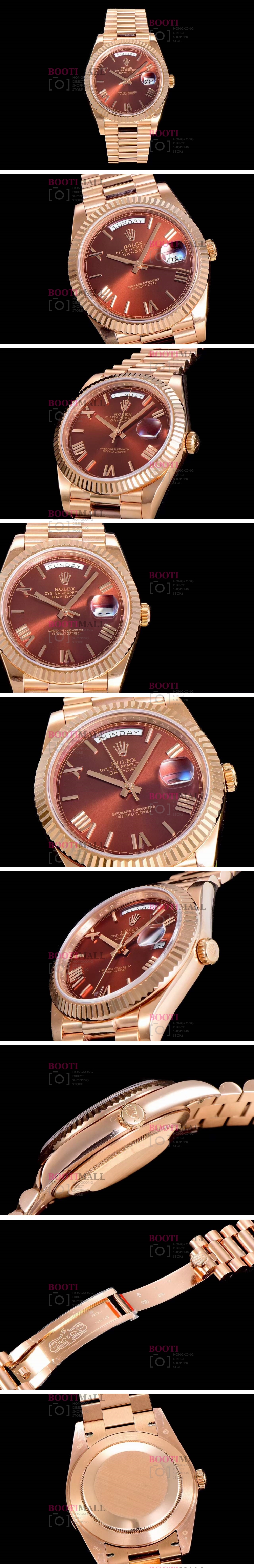 Rolex 로렉스 Oyster Perpetual DAY DATE 228235 오이스터 퍼페츄얼 데이데이트 로즈골드 1