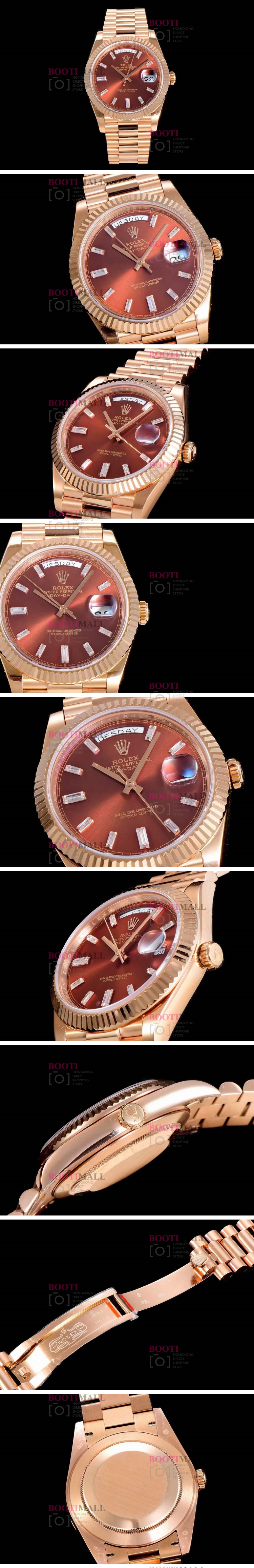 Rolex 로렉스 Oyster Perpetual DAY DATE 228235 오이스터 퍼페츄얼 데이데이트 로즈골드 1
