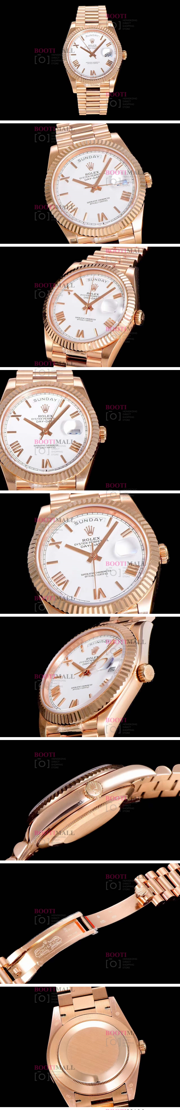 Rolex 로렉스 Oyster Perpetual DAY DATE 228235 오이스터 퍼페츄얼 데이데이트 로즈골드 1