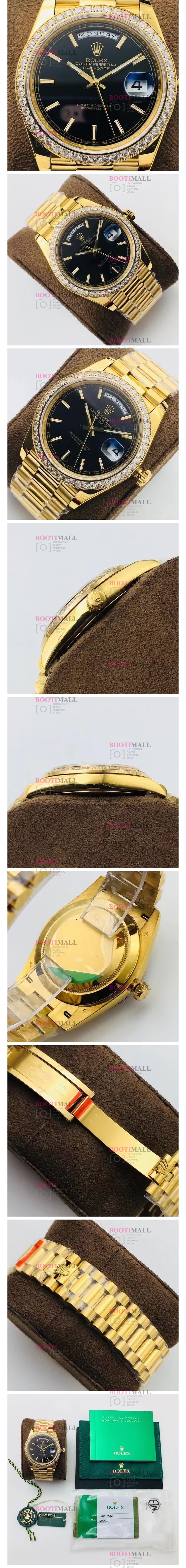 Rolex 로렉스 Oyster Perpetual DAY DATE 오이스터 퍼페츄얼 데이데이트 M228348RBR 40mm 1