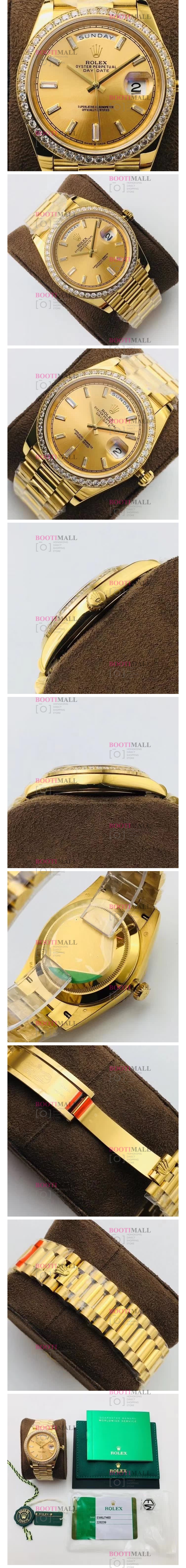 Rolex 로렉스 Oyster Perpetual DAY DATE 오이스터 퍼페츄얼 데이데이트 M228348RBR 40mm 1