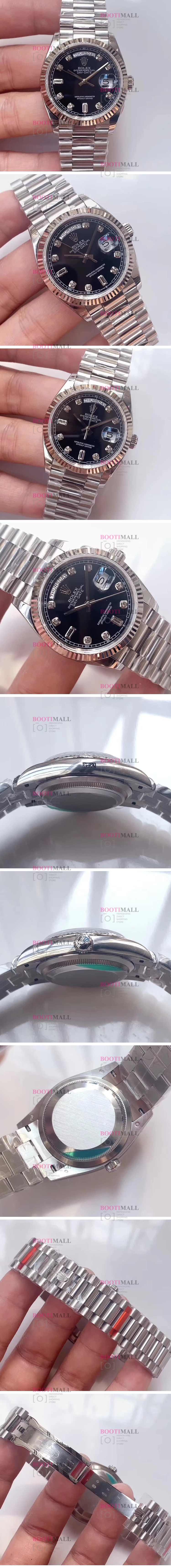 Rolex 로렉스 Oyster Perpetual DAY-DATE 오이스터 퍼페츄얼 데이데이트 실버 128238 1