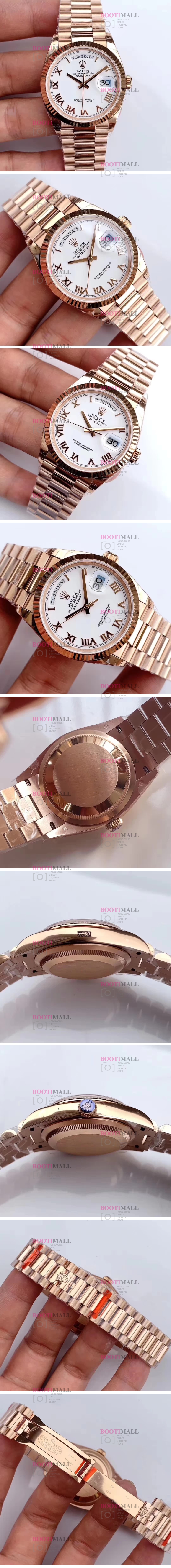 Rolex 로렉스 Oyster Perpetual DAY-DATE 오이스터 퍼페츄얼 데이데이트 로즈골드 128238 1