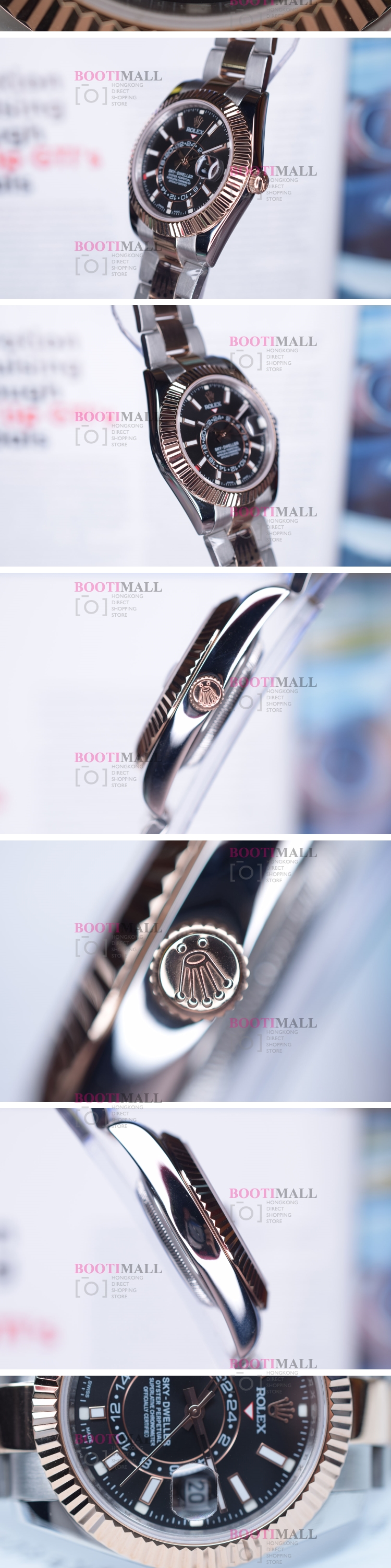 Rolex Sky-Dweller Chronograph Mens Watch 롤렉스 스카이드웰러 크로노그래프 로즈골드 2