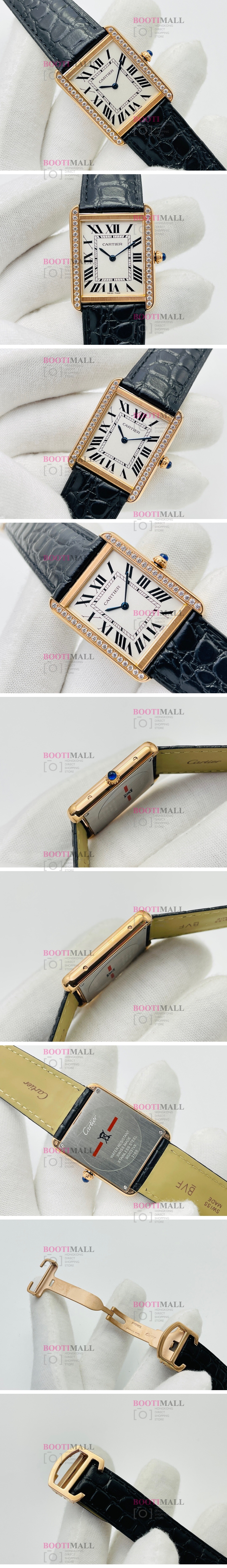 Cartier 까르띠에 Tank Solo Small/Large 탱크 솔로 스몰/라지 31.8/34.8mm W5200003/W5200005 1