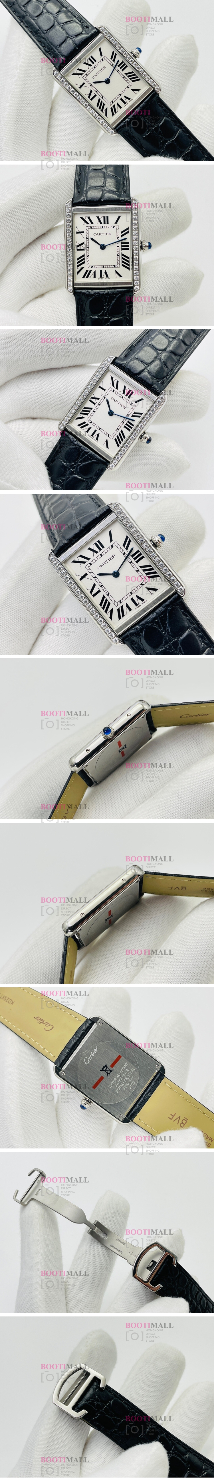 Cartier 까르띠에 Tank Solo Small/Large 탱크 솔로 스몰/라지 31.8/34.8mm W5200003/W5200005 1