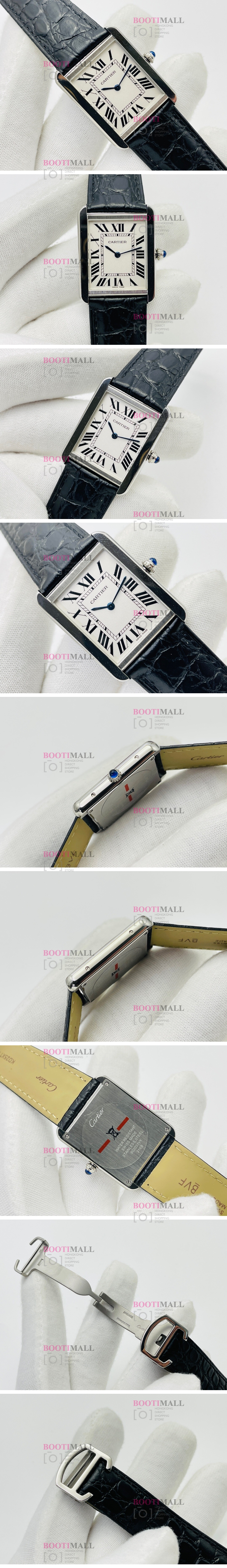 Cartier 까르띠에 Tank Solo Small/Large 탱크 솔로 스몰/라지 31.8/34.8mm W5200003/W5200005 1