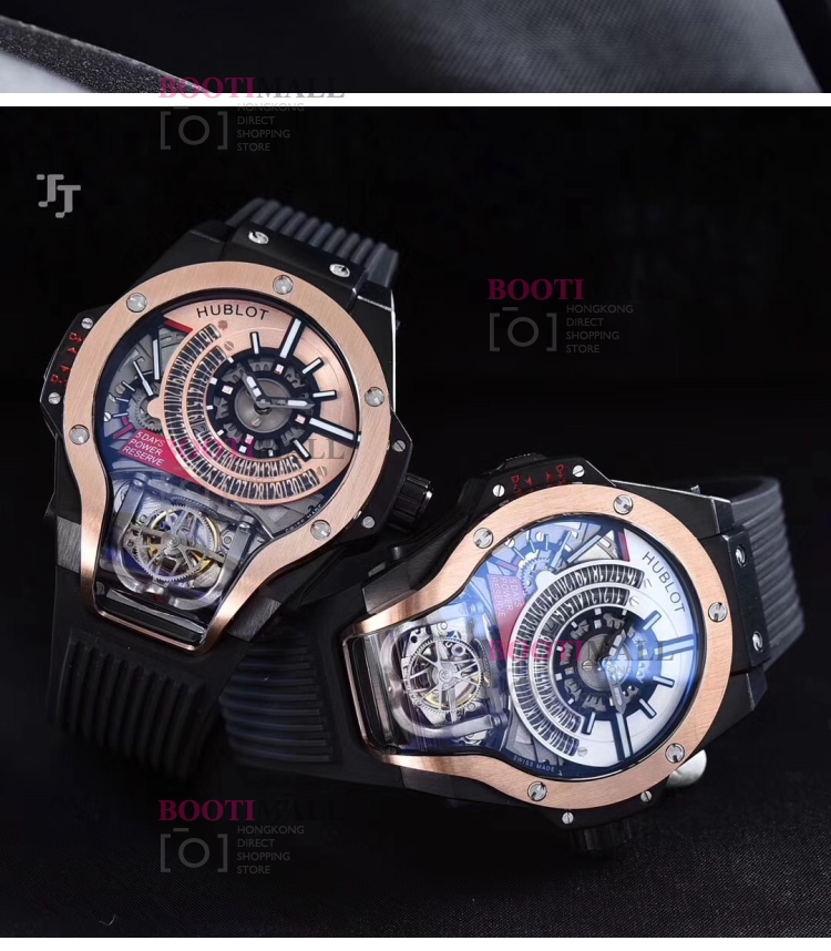 HUBLOT FERRARI TOURBILLON MP-09 BI-AXIS TITANIUM -위블로 MP-09 투어빌론 스켈레톤 티타늄 3