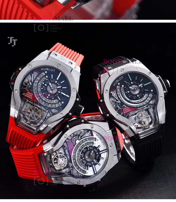 HUBLOT FERRARI TOURBILLON MP-09 BI-AXIS TITANIUM -위블로 MP-09 투어빌론 스켈레톤 티타늄 3