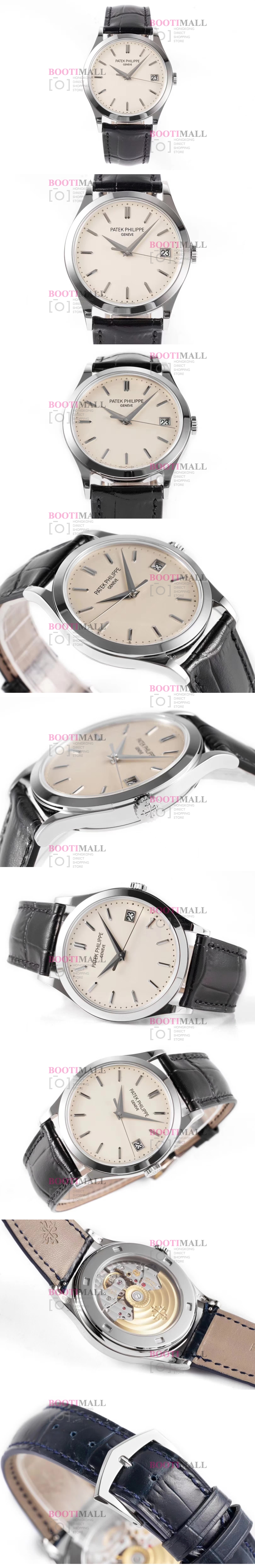 Patek Philippe Calatrava 18K White Gold 5296g Men's Watch 파텍필립 칼라트라바 화이트골드 오토매틱 워치 1