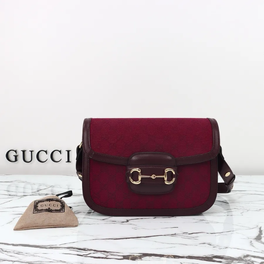 GUCCI 홀스빗 1955 미디엄 숄더백 #602204.JPG