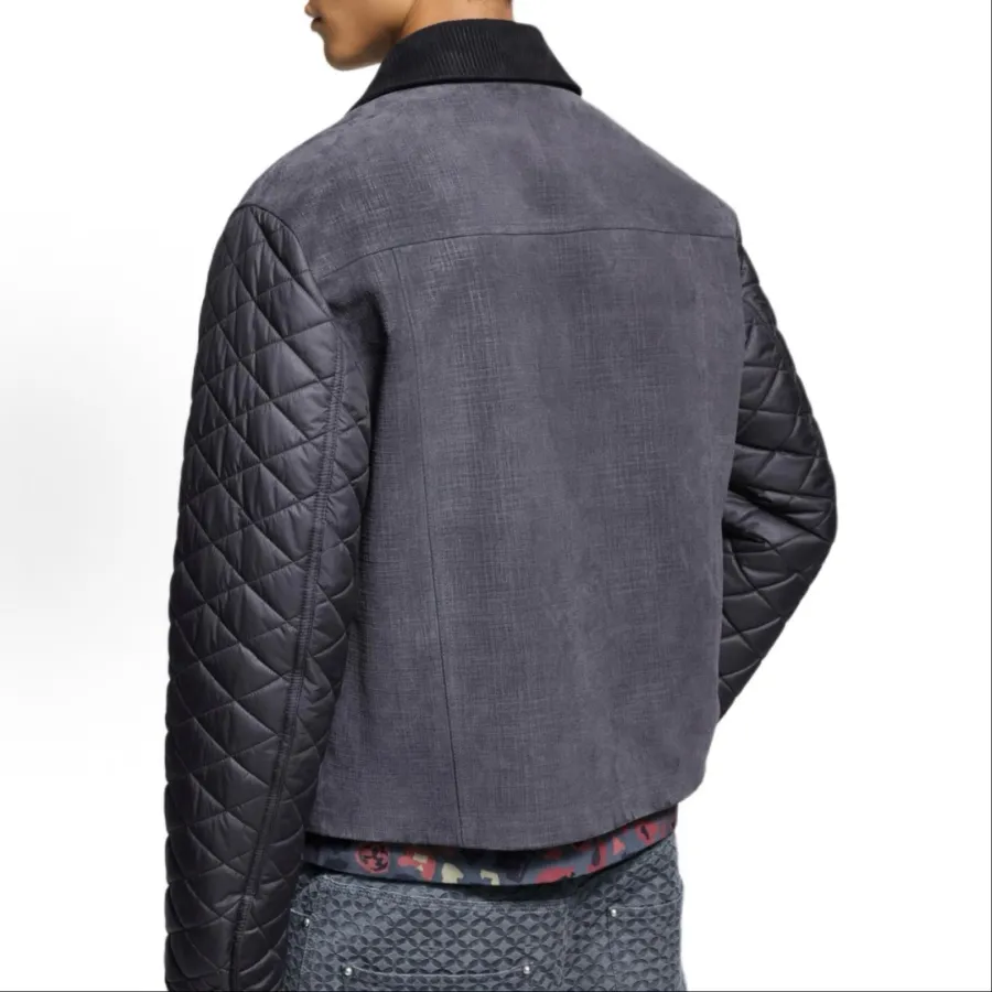 LV x Nigo FW25 콜라보 남성 퀼팅 포켓 집업 자켓 2