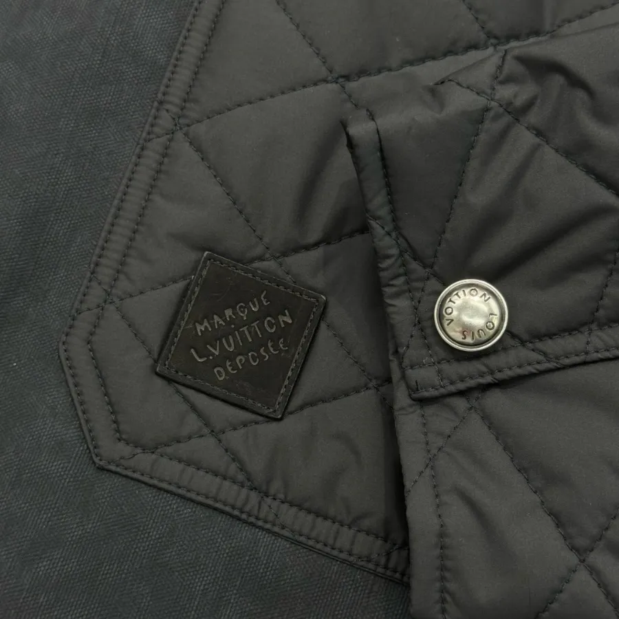 LV x Nigo FW25 콜라보 남성 퀼팅 포켓 집업 자켓 10