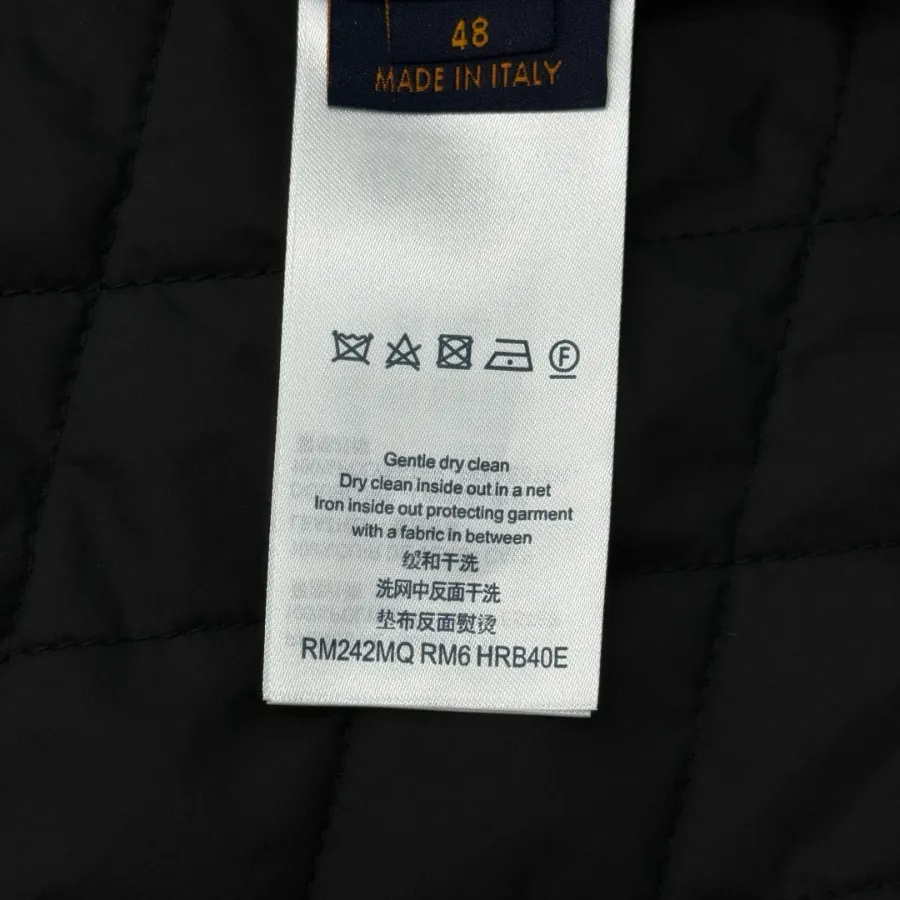 LV x Nigo FW25 콜라보 남성 퀼팅 포켓 집업 자켓 13