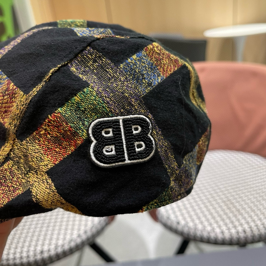 Unknown 알 수 봄 여름 남녀 공용 헌팅캡 복고풍 영국 격자 무늬 6