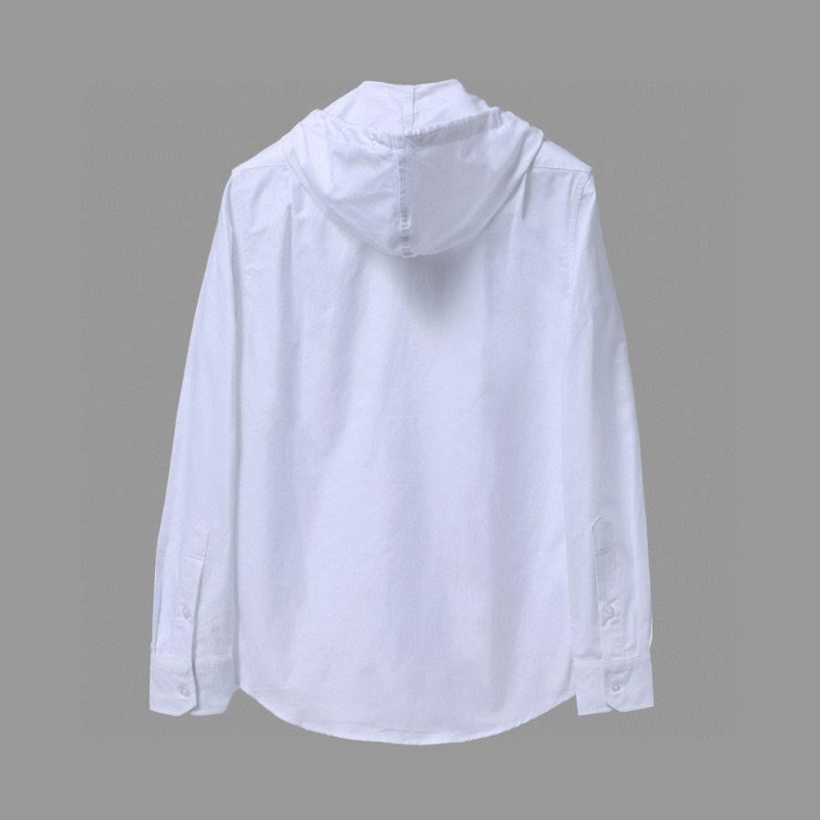 Thom Browne TB 후드 지퍼 셔츠 (삼선 디테일 클래식) 3