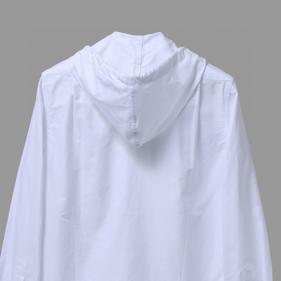 Thom Browne TB 후드 지퍼 셔츠 (삼선 디테일 클래식) 7