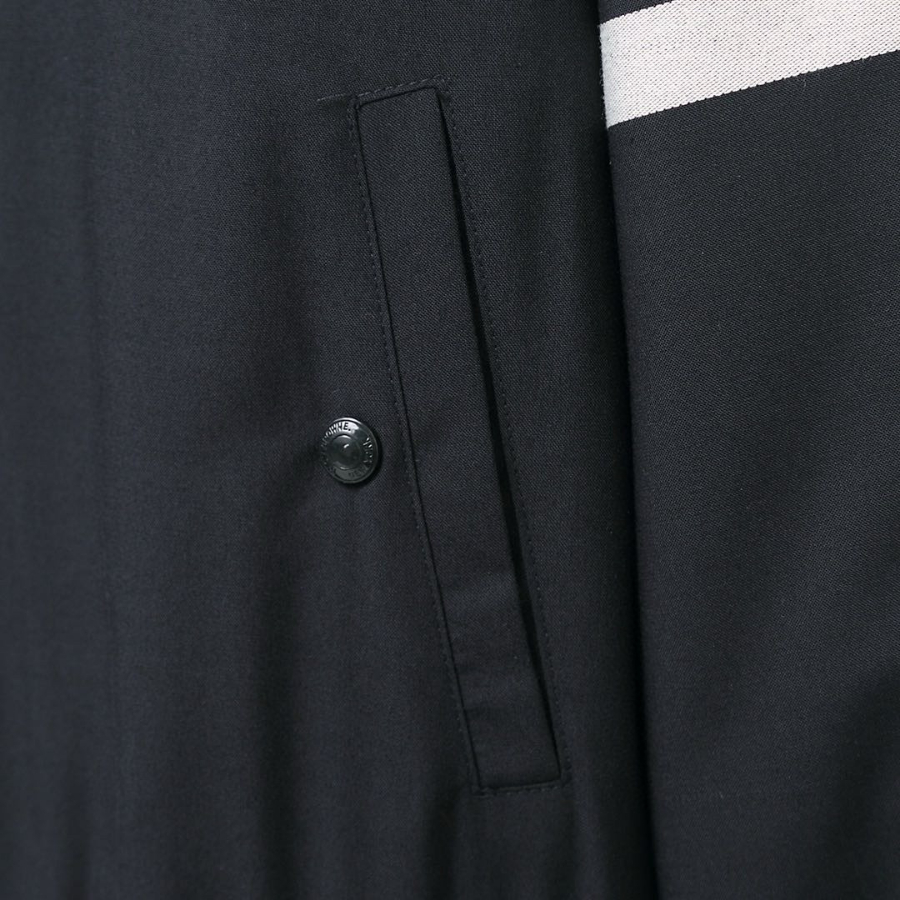 Thom Browne TB 울 블렌드 컬러 배색 야구 점퍼 8