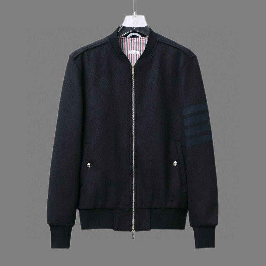 Thom Browne 톰 브라운 TB 니트 울 야구 점퍼 2