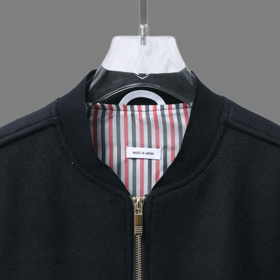 Thom Browne 톰 브라운 TB 니트 울 야구 점퍼 6