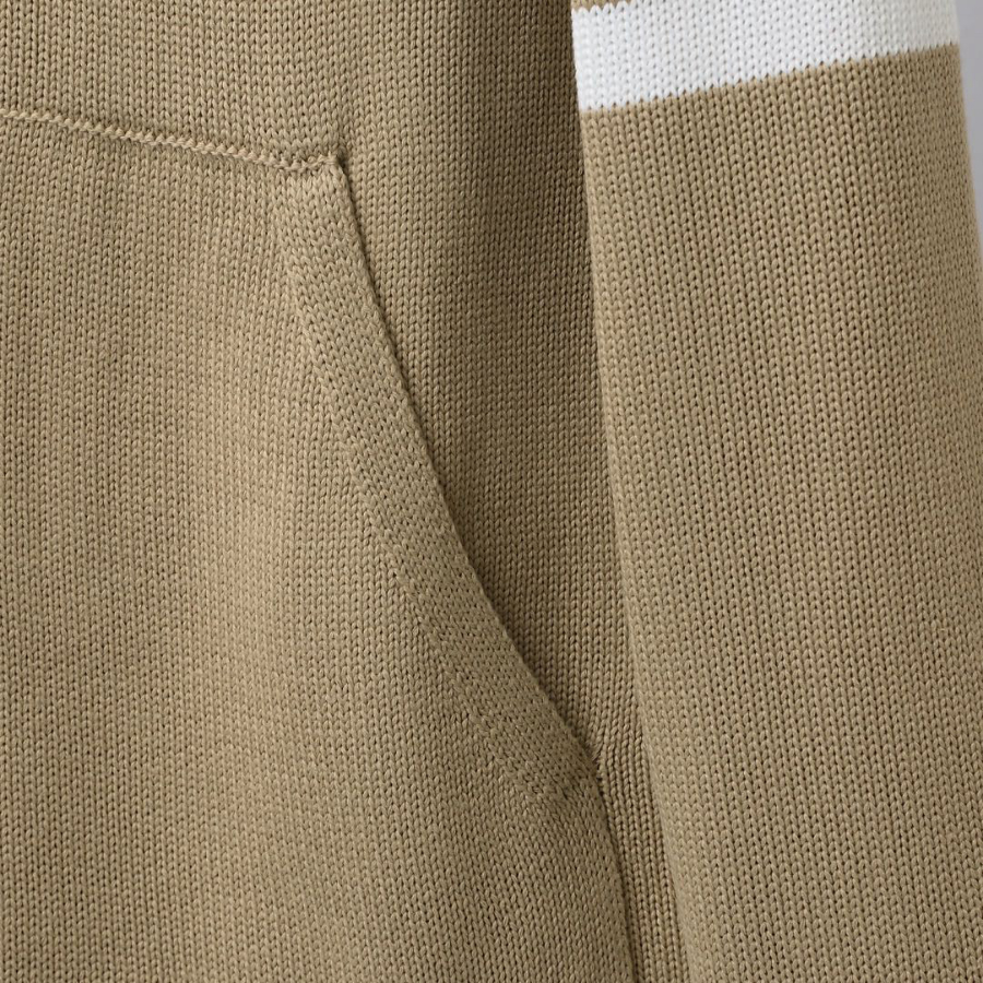 Thom Browne TB 요트 자수 순모 니트 후드 집업 9