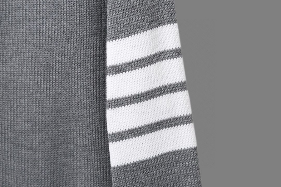 Thom Browne TB 요트 자수 순모 니트 후드 집업 7