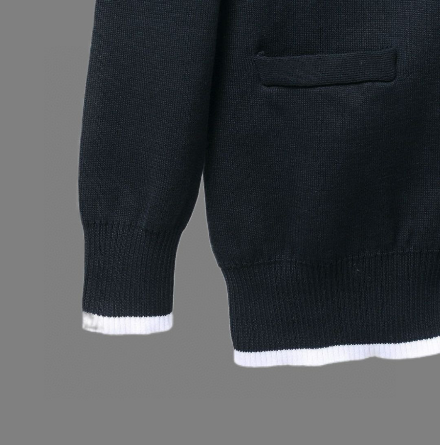 Thom Browne TB 강아지 자수 순모 가디건 (프리미엄 버전) 8