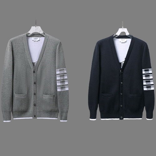 Thom Browne TB 강아지 자수 순모 가디건 (프리미엄 버전) 4