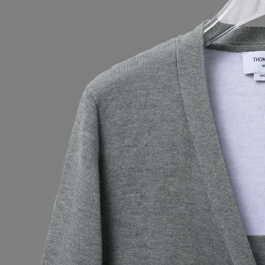 Thom Browne TB 강아지 자수 순모 가디건 (프리미엄 버전) 6