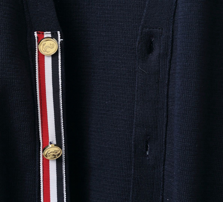 Thom Browne TB 황동단추 순모 가디건 (프리미엄 버전) 9