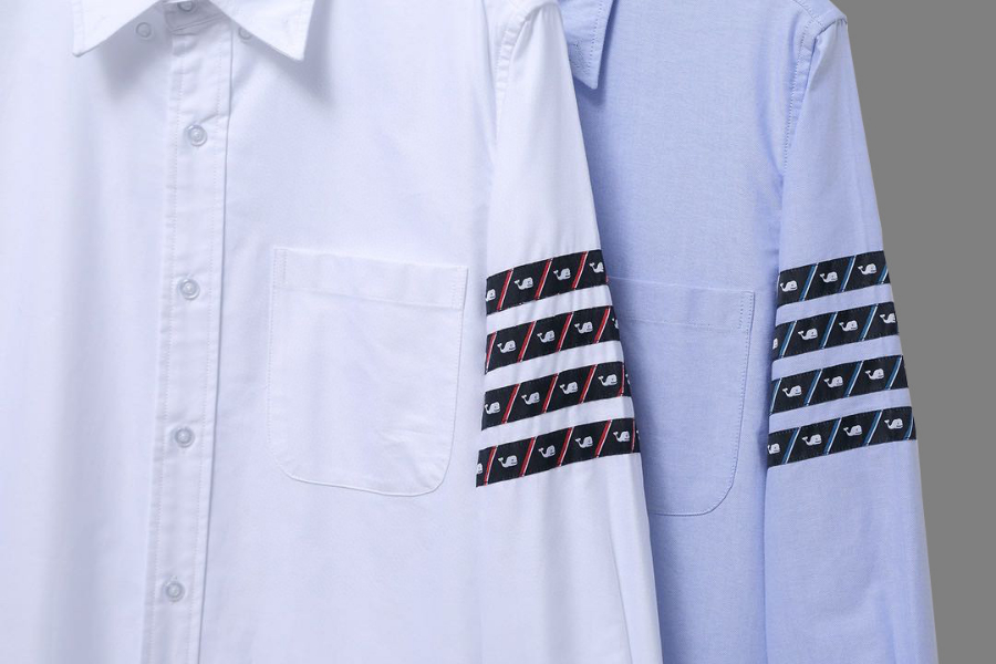 Thom Browne 톰브라운 고래 자수 셔츠 (프리미엄 버전) 7