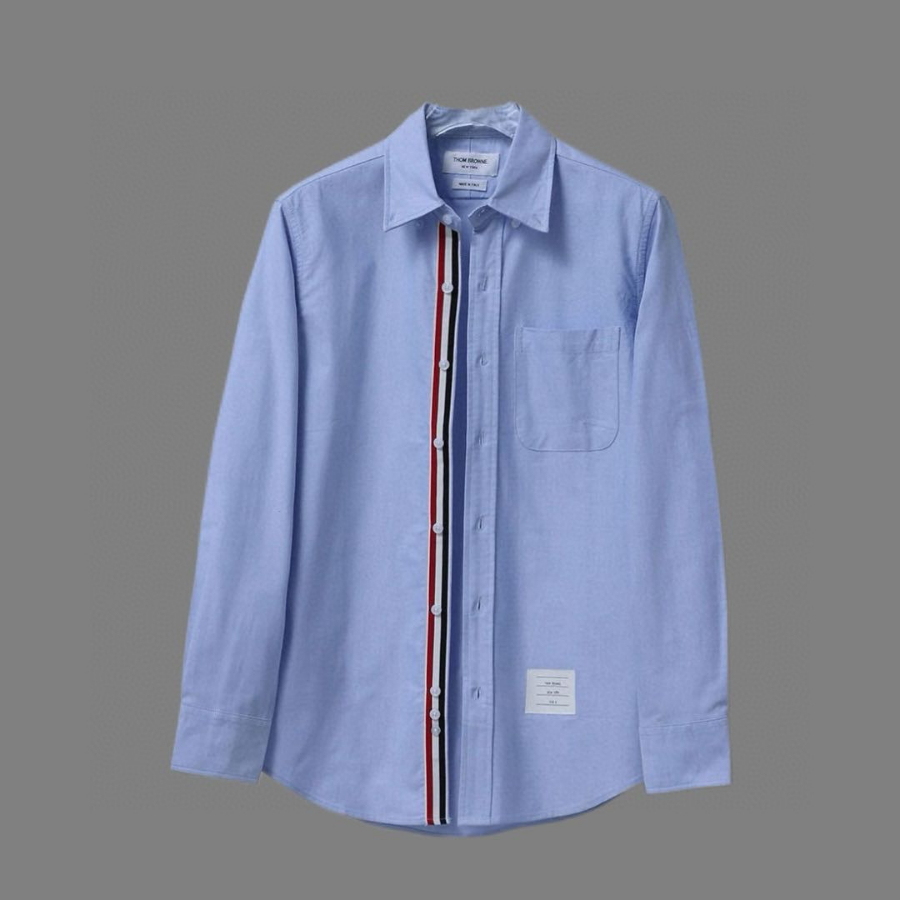 Thom Browne 톰브라운 스타일 내직 밴드 셔츠 6
