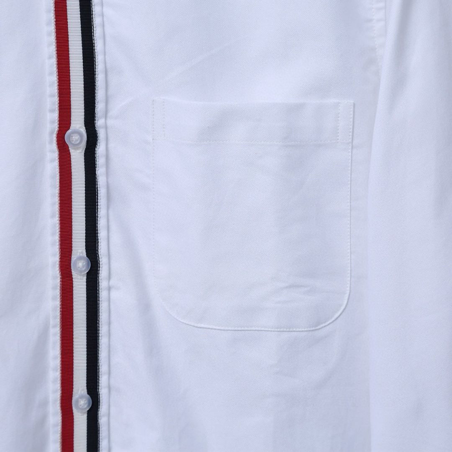 Thom Browne 톰브라운 스타일 니트 밴드 셔츠 10