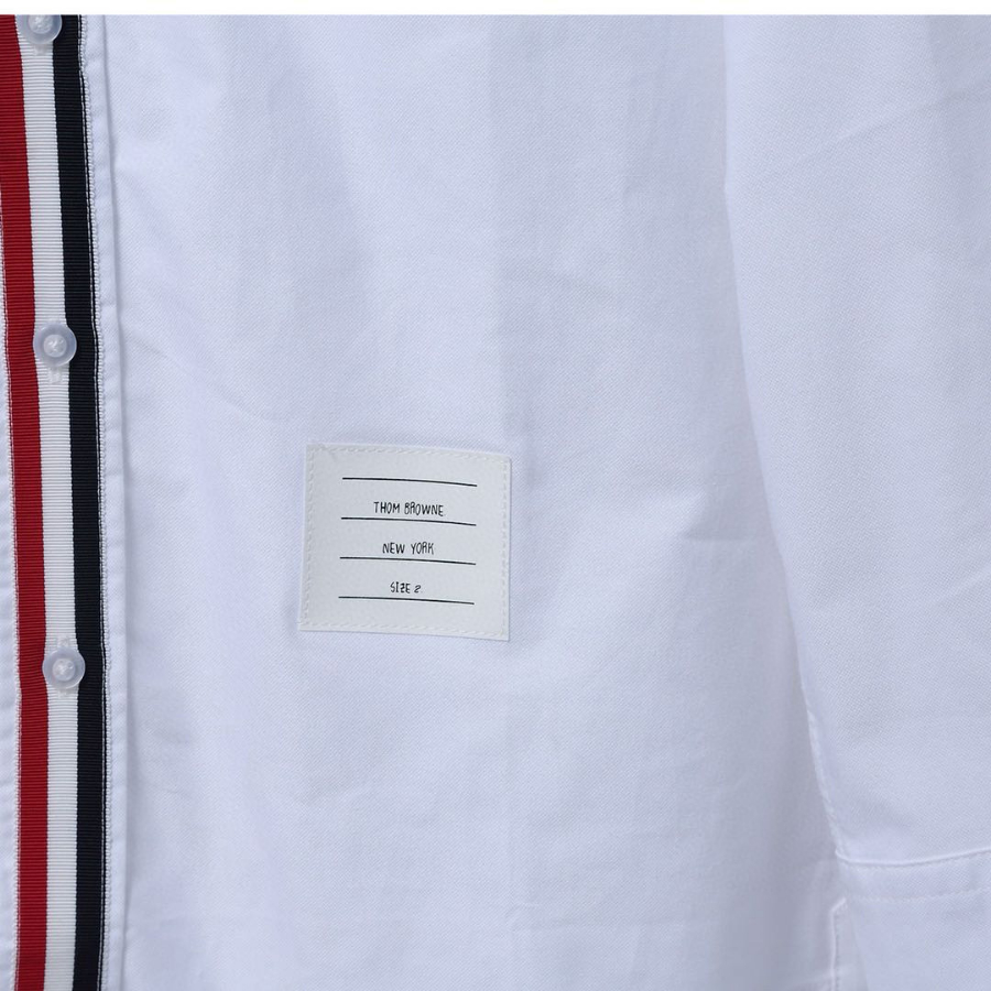 Thom Browne 톰브라운 스타일 니트 밴드 셔츠 13