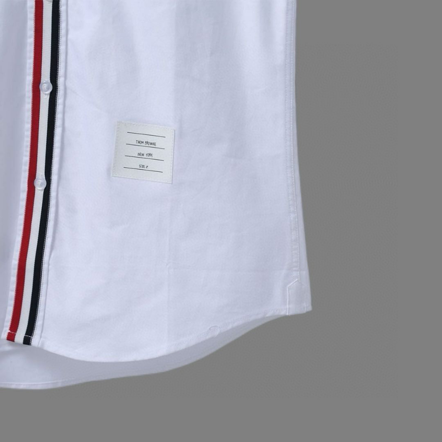 Thom Browne 톰브라운 스타일 니트 밴드 셔츠 14