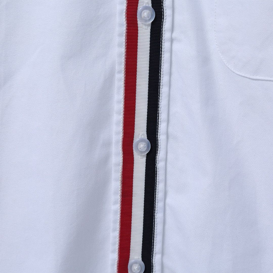 Thom Browne 톰브라운 스타일 니트 밴드 셔츠 15