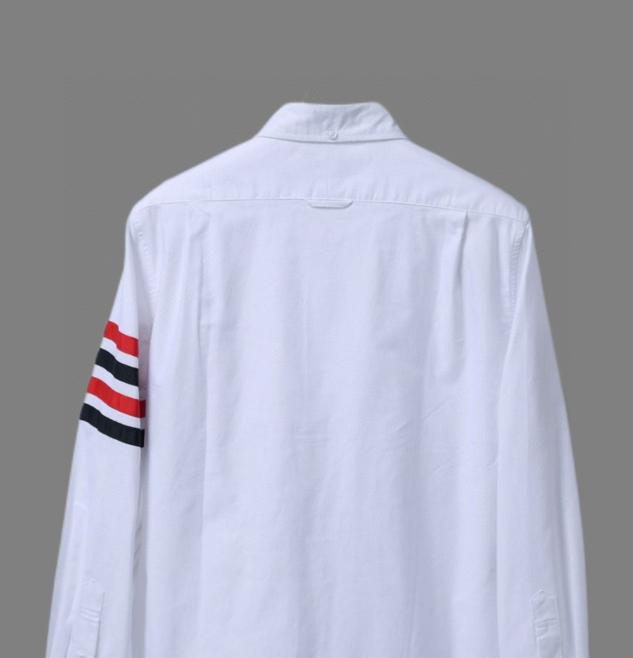 THOM BROWNE 톰브라운 TB 더블 색상 소매 띠 셔츠 13