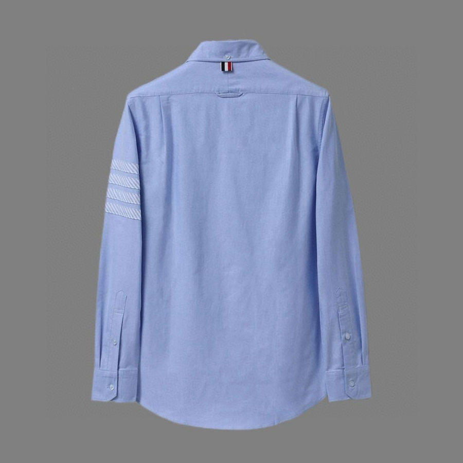 Thom Browne 톰브라운 스타일 사선 스트라이프 소매 셔츠 6