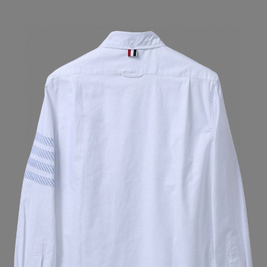 Thom Browne 톰브라운 스타일 사선 스트라이프 소매 셔츠 8